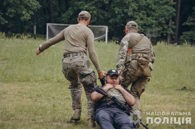 На Волині стрілецький батальйон поліції готується до виконання бойових завдань на передовій