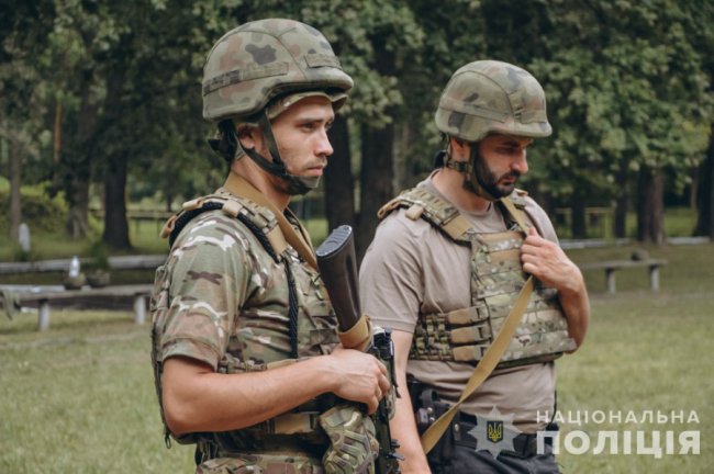 На Волині стрілецький батальйон поліції готується до виконання бойових завдань на передовій