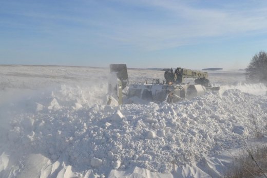 Волинські військові звільнили зі снігового полону 8 сіл на Рівненщині